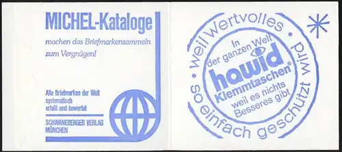 11ca MH BuS 1980, t normal, mit PLF XII ** postfrisch