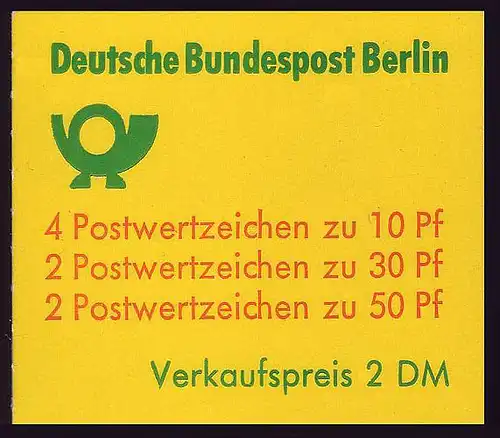 10aII IV MH BuS 1977 mit PLF IV Blatt am Ast, Feld 7, **