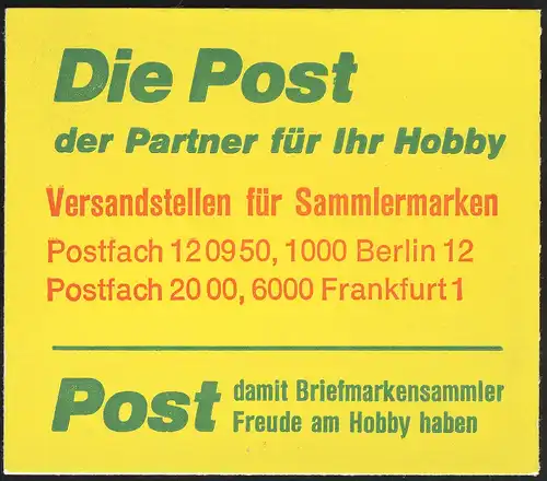 10aII IV MH BuS 1977 mit PLF IV Blatt am Ast, Feld 7, **