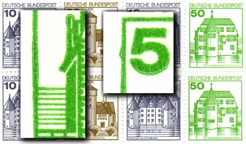 22IadK2 MH BuS 1980 Buchdruck - PLF XXVI+XII, postfrisch **