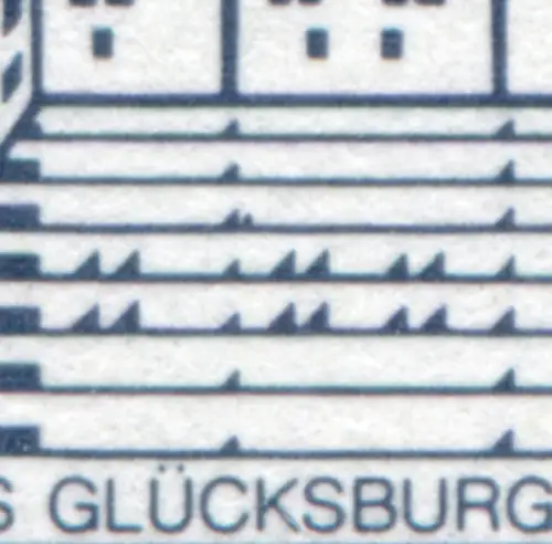 22IIamK3 MH BuS LETTERSET (17 mm) - PLF II, postfrisch **