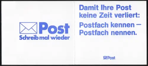 22IIamK3 MH BuS LETTERSET (17 mm) - PLF II, postfrisch **