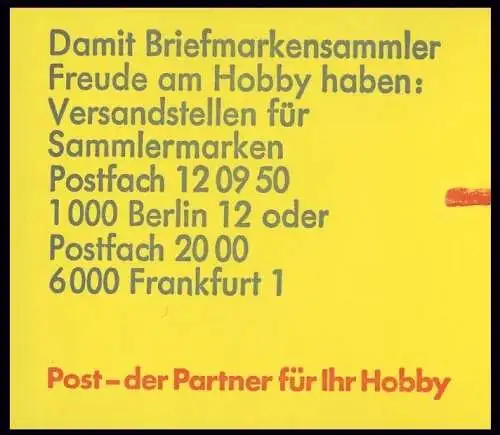 21aI MH BuS 1977, enge Deckelperforation, mit Zählbalken **