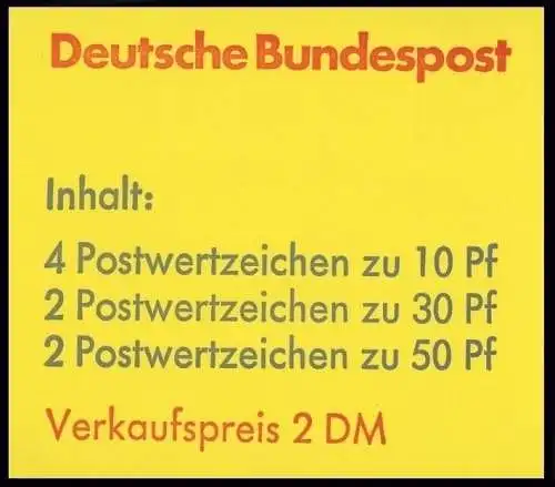 21aII MH BuS 1977, mit PLF VII, postfrisch