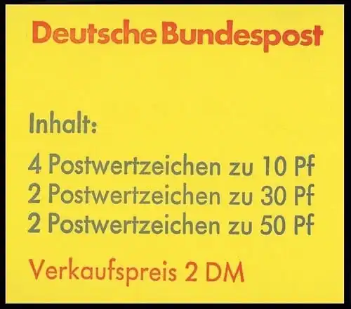 21aII MH BuS 1977, mit PLF VIII, postfrisch