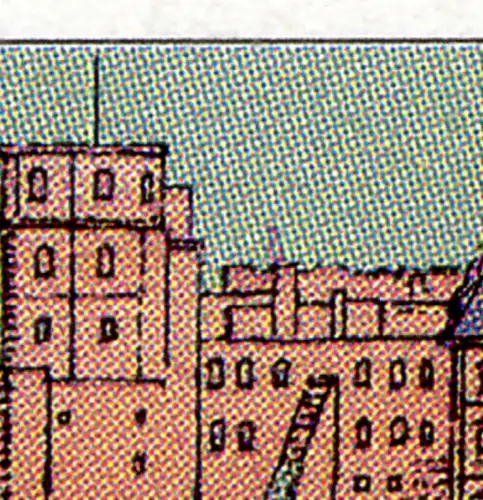 33V MH Heidelberg PLF 1868 V roter Schornstein, Feld 10 **