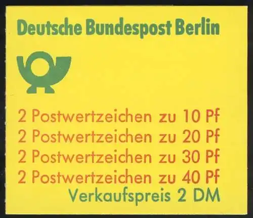 9dIa MH Unfall teilgezähnt 1974 - postfrisch