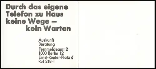 9dIa MH Unfall teilgezähnt 1974 - postfrisch