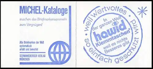 12caII MH BuS 1980 [rouge 60], nouvelle fluorescence **