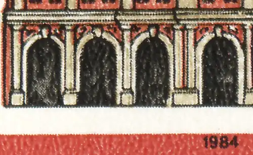 SMHD 13 Postmeilensäulen mit 3 PLF 2869, Felder 43, 44 und 50, **