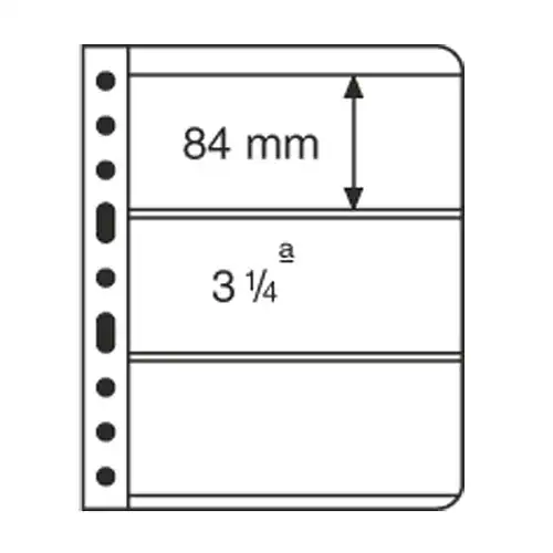 Enveloppes en plastique 3S VARIO: 3égrégation, noir, 5éme paquet