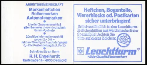 22Im MH BuS ArGe MRA - PLF IV ** postfrisch