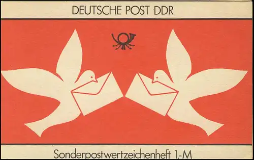 SMHD 31a Brieftauben 1987 mit DDF auf 4.DS Kerbe im Rahmen über w **