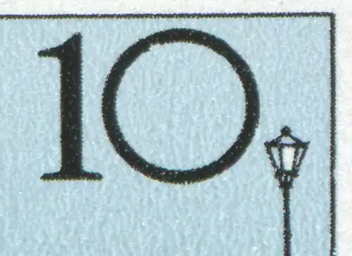 2972 ponts 10 pf: encoches dans le zéro et entailles dans la marge, case 29 **