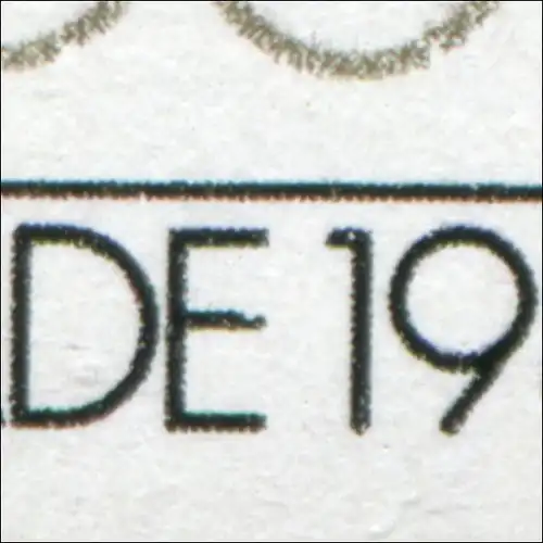 3185 Olympiade 20 Pf: Mittelstrich im E von OLYMPIADE mit Kerbe, Feld 29 **