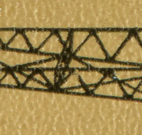 3206 palans de bateaux 70 Pf: casse taille en haut de l'échafaudage, case 43, **