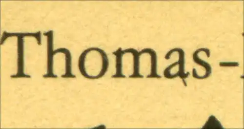 3270I Müntzer 10 Pf: ligne en bas sur a de Thomas, **