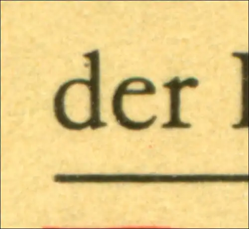 3272 Müntzer 50 Pf: schwarzer Punkt am d von der, **