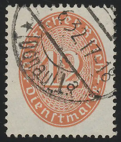 129 Strohhutmuster 12 Pf O