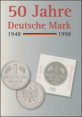 Diffuser chaque année le Post Deutsche Mark, ESSt Bonn 19.6.1998