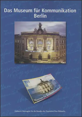 offizielle Jahresgabe der Post Museum für Kommunikation ESSt Berlin 2002
