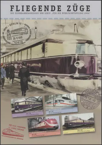 Jahresgabe der Post 2006 - Wohlfahrt Eisenbahnen, ESSt Berlin