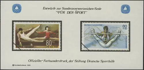 Sporthilfe Sonderdruck aus Bund-MH Geräteturnen Bodenturnen 1983