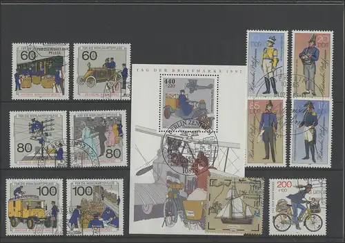 Bezaubernde Briefmarken: Postgeschichte 1 mit Ersttagssonderstempel