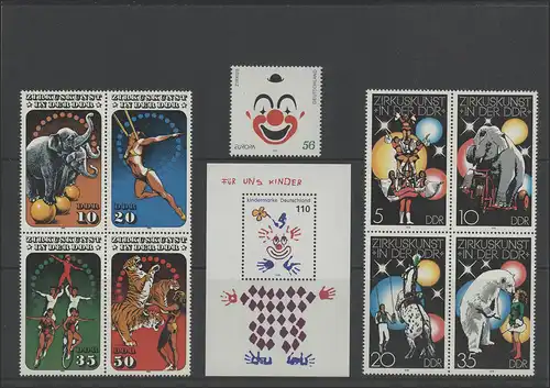 Bezaubernde Briefmarken: Zirkus **