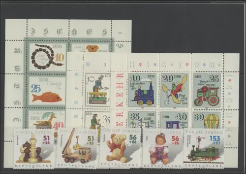 Bezaubernde Briefmarken: Spielzeug **
