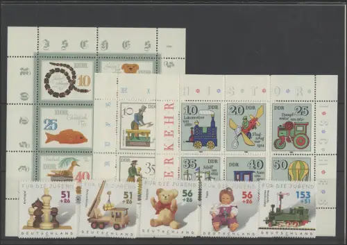Bezaubernde Briefmarken: Spielzeug **