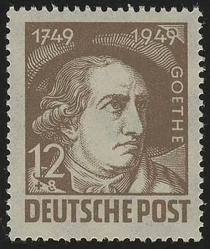 SBZ 235 Goethe 12 Pf, **