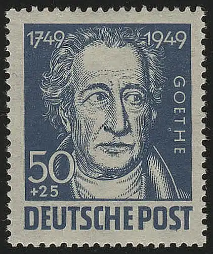 SBZ 237 Goethe 50 Pf, **