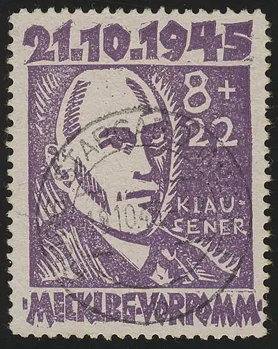 SBZ 21 victimes du fascisme 8 Pf Erich Klausener, O examiné