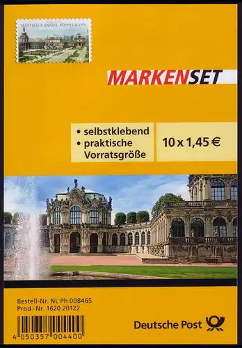 FB 19 Pöppelmann, feuille 10x2915, **