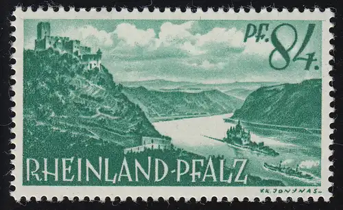 Rhénanie-Palatinat 14 marque commerciale 84 pf. **