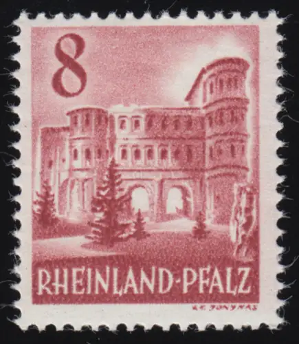 Rheinland-Pfalz 36y IV Porta Nigra 8 (Pf.) postfrisch **