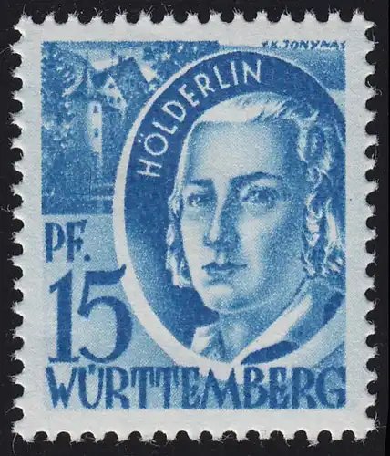 Wurtemberg 19y I Freize 15 Pf. **