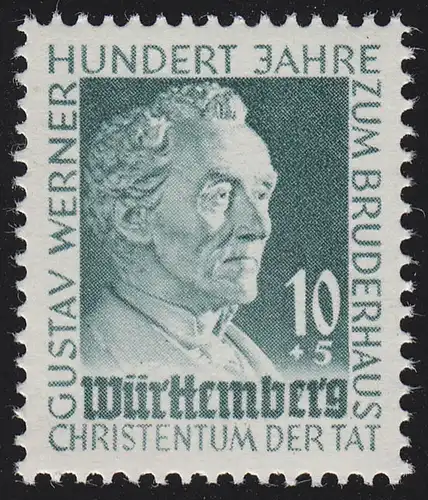 Württemberg 47 Gustav-Werner-Stiftung 10 Pf. **