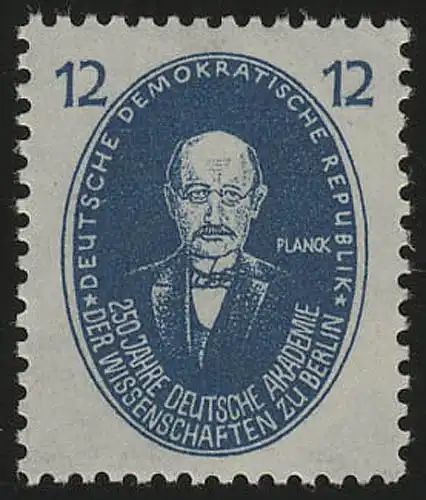 266b Académie des sciences 12 Pf ** post-fraîchissement