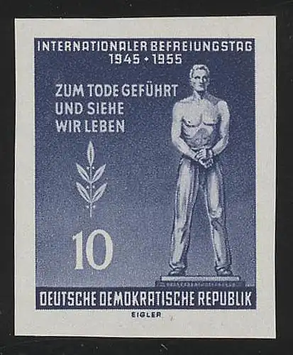 459B XI Libération 10 Pf, UNGEZÄNTE, Wz.2 XI **