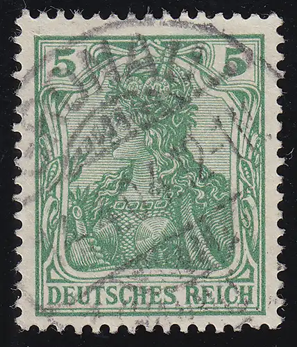 70b Germania 5 Pf. Deutsches Reich ohne WZ, O