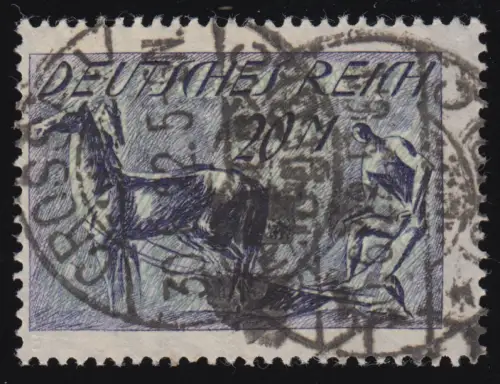 176b marque libre Pflüger 20 M Wz 1 cachet O testé