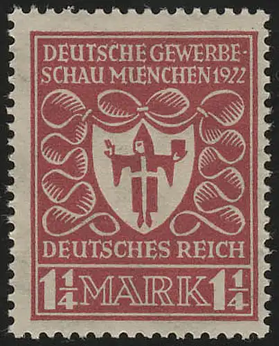 199d Gewerbeschau 1 1/4 M ** geprüft