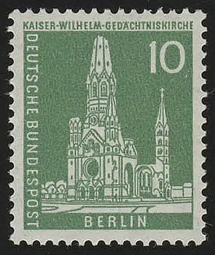 144wv erfarts citadins Kaiser-Wilhelm-Schäftniskirche 10 Pf **