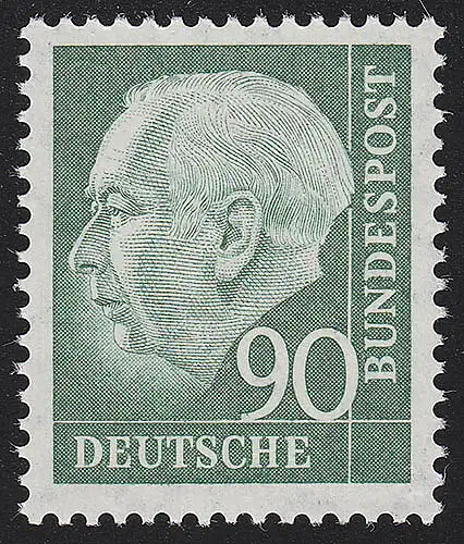 265xv Theodor Heuss 90 Pf, ** postfrisch