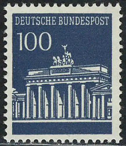 510v Brandenburger Tor 100 Pf Dextrin, ** postfrisch