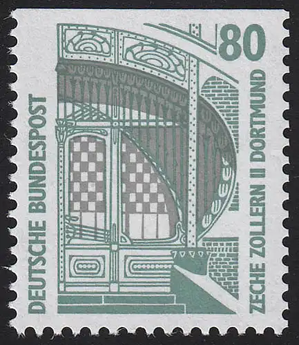 1342C v Monuments à visiter 80 Pf Zeche Dortmund, **