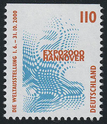 2009C Sehenswürdigkeiten 110 Pf EXPO 2000 Hannover, **