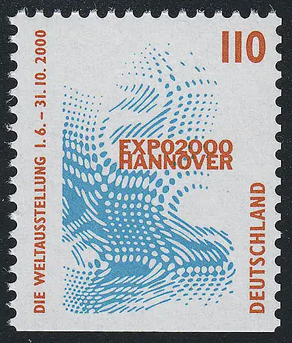 2009D Sehenswürdigkeiten 110 Pf EXPO 2000 Hannover, **